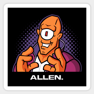 Because Allen Sticker